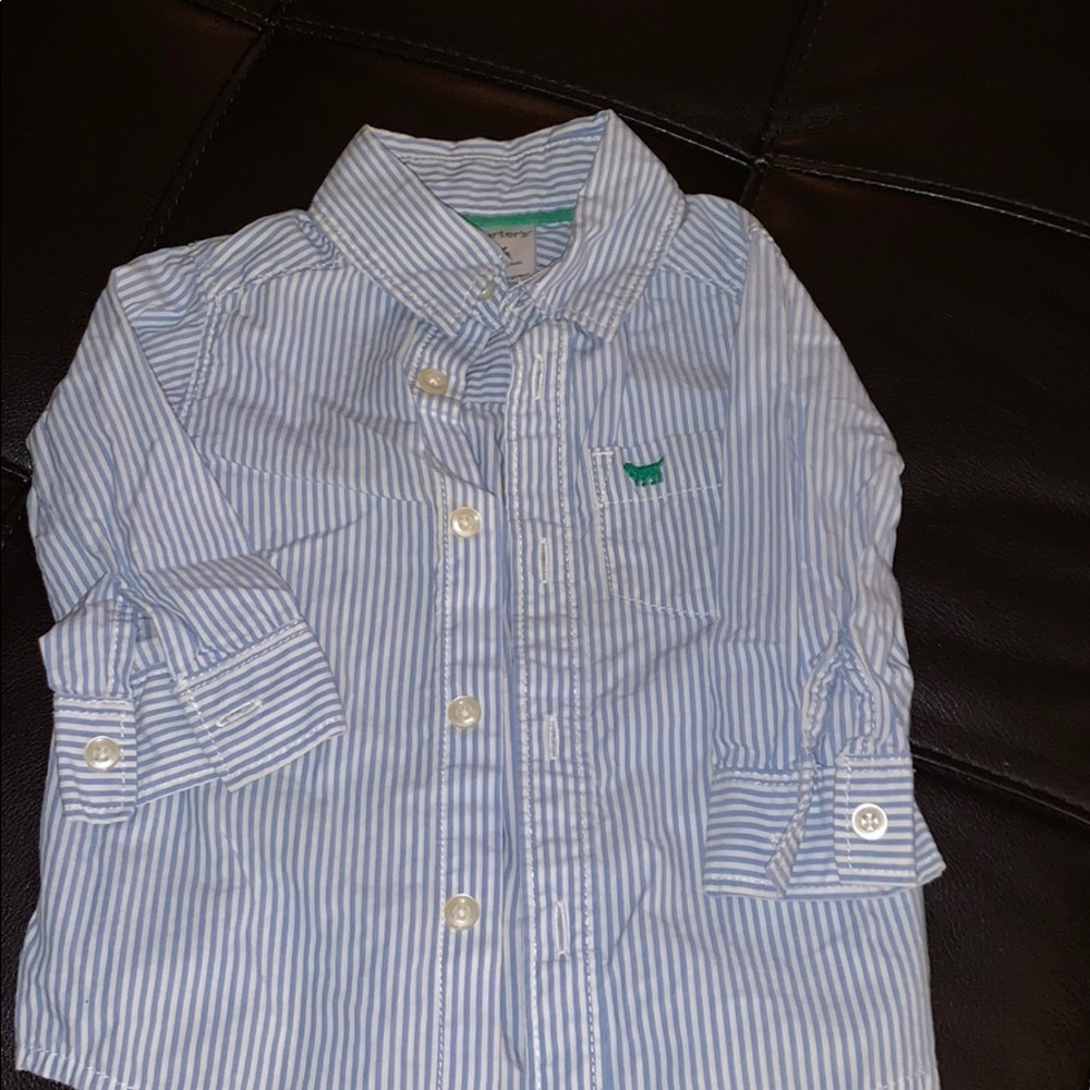 Baby button down